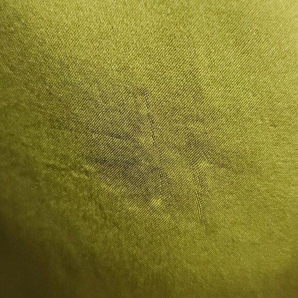 J.JILL Chartreuse Green Yellow 100% Silk Scoop Neck Sleeveless Shell Tank Top S - Picture 8 of 14